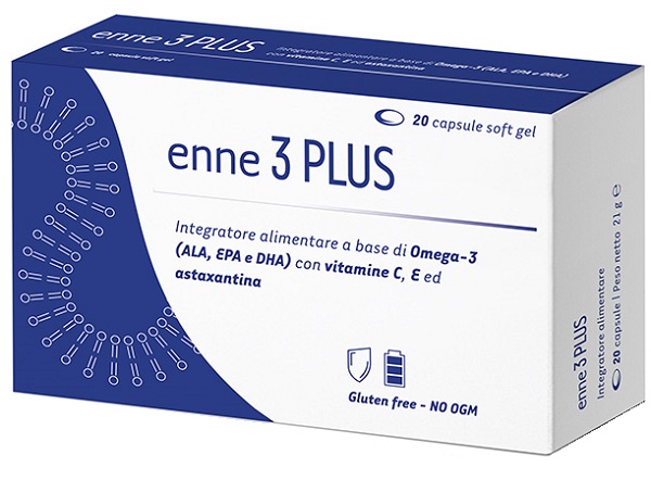 ENNE 3 PLUS 20 CAPSULE SOFTGEL - fitfarma.it