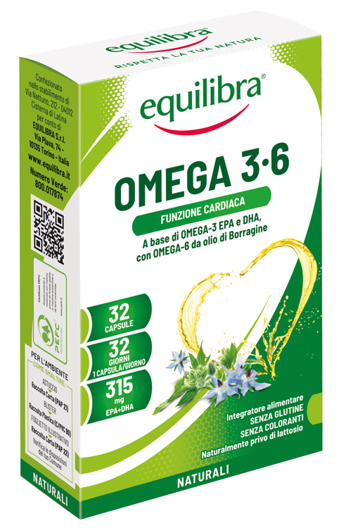 OMEGA 3-6 32 CAPSULE - fitfarma.it