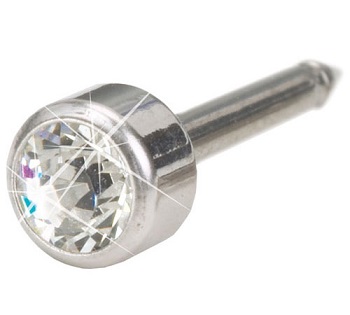 BLOMDAHL FORALOBO ST BEZEL 4MM CRYSTAL - fitfarma.it