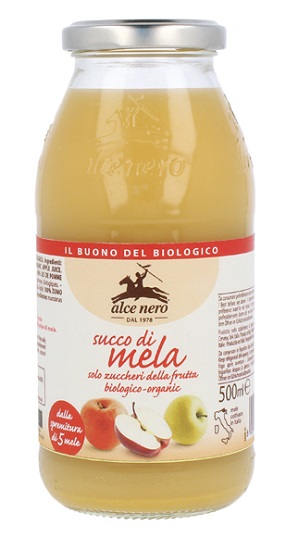 SUCCO 100% MELA BIO 500 ML - fitfarma.it