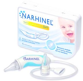 ASPIRATORE NASALE NARHINEL SOFT 1 PEZZO + 2 RICAMBI - fitfarma.it