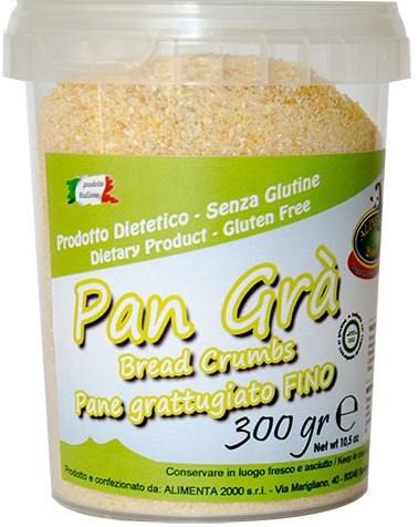 PAN GRA' PANE GRATTUGIATO FINO FRESELLE DEL VESUVIO 300 G - fitfarma.it