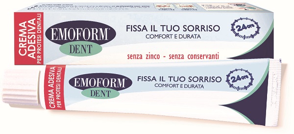 EMOFORM DENT CREMA ADESIVA PER PROTESI DENTALE 45 G - fitfarma.it