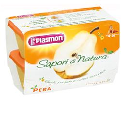 PLASMON SAPORI DI NATURA OMOGENEIZZATO PERA 100 G X 4 PEZZI - fitfarma.it