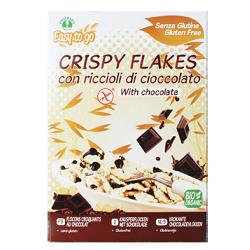 EASY TO GO CRISPY FLAKES CON RICCIOLI DI CIOCCOLATO 300 G - fitfarma.it