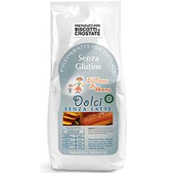 IL PANE DI ANNA PREPARATO PER CROSTATE SENZA GLUTINE E SENZA LATTE 500 G - fitfarma.it