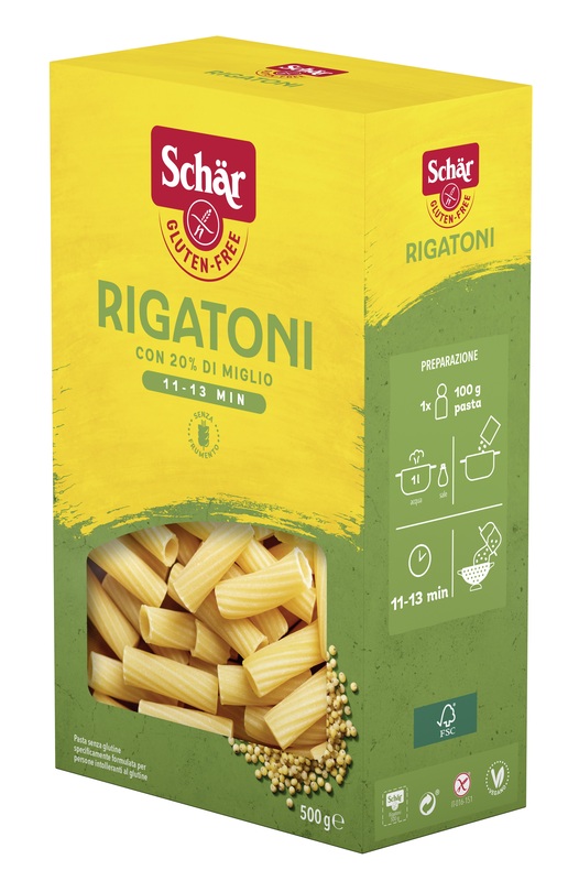 SCHAR RIGATONI 500 G - fitfarma.it