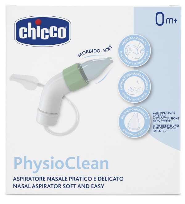 ASPIRATORE NASALE CHICCO PHYSIOCLEAN - fitfarma.it