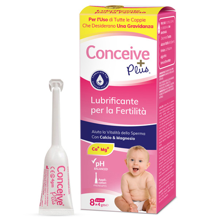 LUBRIFICANTE FERTILITA' CONCEIVE PLUS 8X4G - fitfarma.it