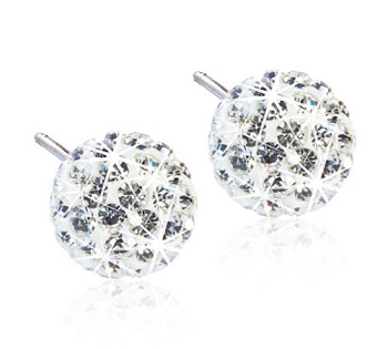BLOMDAHL GIOIELLO NT CRYSTAL BALL 8MM WHITE - fitfarma.it