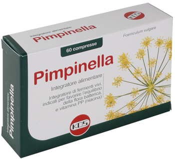 PIMPINELLA INTEGRATORE ALIMENTARE PER APPARATO DIGERENTE 60 COMPRESSE SCATOLA 48 G - fitfarma.it