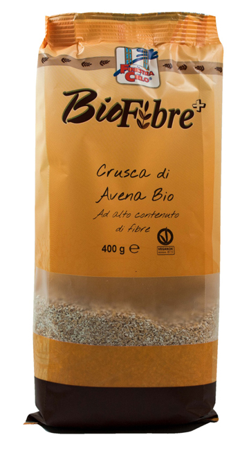 FSC BIOFIBRE+ CRUSCA DI AVENA BIO AD ALTO CONTENUTO DI FIBRA 400 G - fitfarma.it