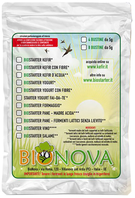 BIOSTARTER PER KEFIR D'ACQUA - fitfarma.it