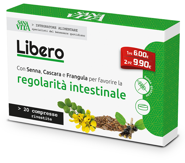 SANAVITA LIBERO 20 COMPRESSE - fitfarma.it