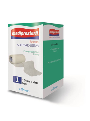BENDA ADESIVA MEDIPRESTERIL 10X400CM - fitfarma.it