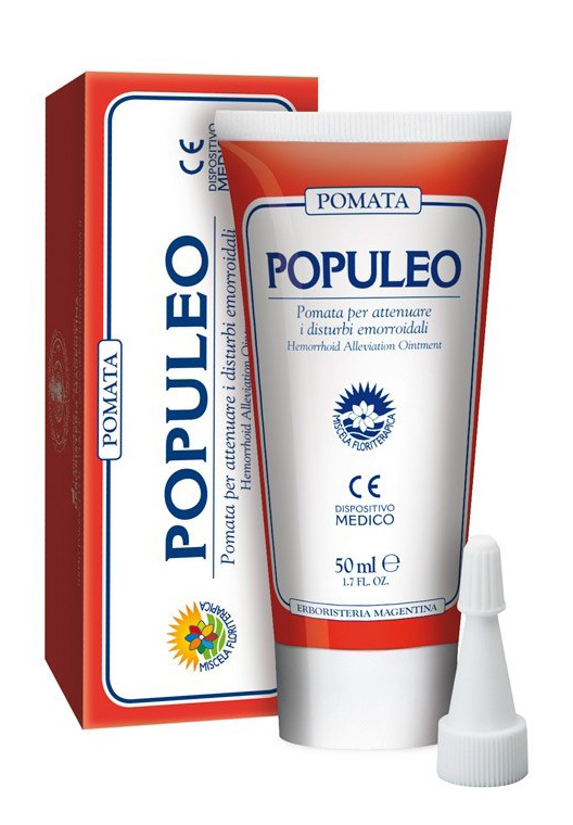 POPULEO POMATA EMORROIDI 50 ML - fitfarma.it