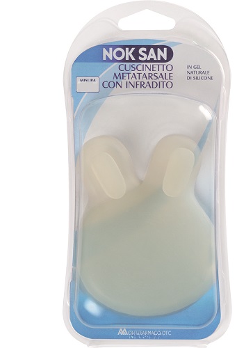 NOK SAN GEL CUSCINETTO METATARSALE CON INFRADITO S/M - fitfarma.it