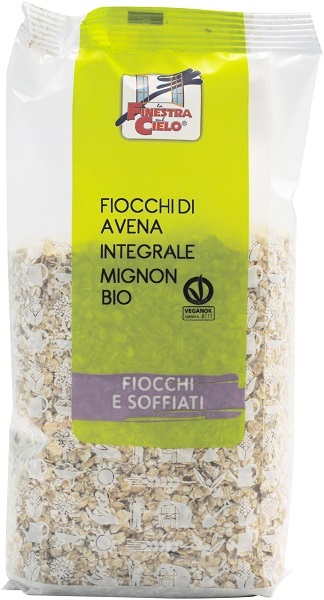 FIOCCHI DI AVENA INTEGRALE MIGNON BIO 500 G - fitfarma.it