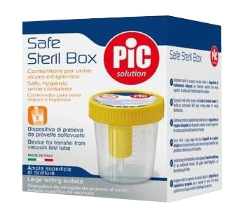 CONTENITORE PIC URINA 100 ML PRELEVAMENTO SOTTOVUOTO - fitfarma.it