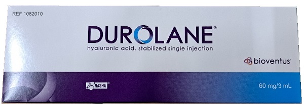 SIRINGA INTRA-ARTICOLARE DUROLANE ACIDO IALURONICO GEL 60 MG 3 ML - fitfarma.it