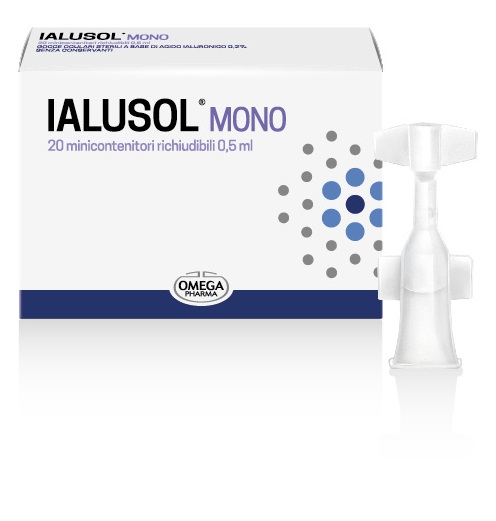 IALUSOL MONO GOCCE OCULARI 20 FLACONCINI 0,5 ML - fitfarma.it