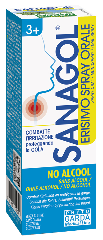 SANAGOL SPRAY ERISIMO SENZA ALCOOL 20 ML - fitfarma.it