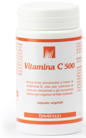 VITAMINA C500 100 CAPSULE PILLOLIERA 67 G - fitfarma.it