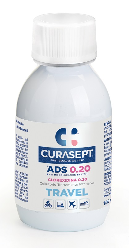 CURASEPT COLLUTORIO 0,20 ADS TRAVEL 100 ML - fitfarma.it