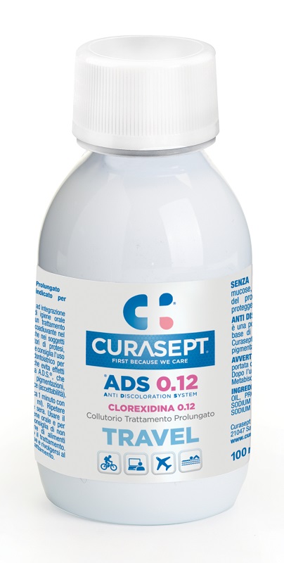 CURASEPT COLLUTORIO 0,12 TRAVEL ADS 100 ML - fitfarma.it