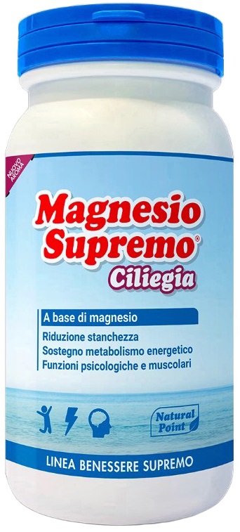 MAGNESIO SUPREMO CILIEGIA POLVERE 150 G - fitfarma.it