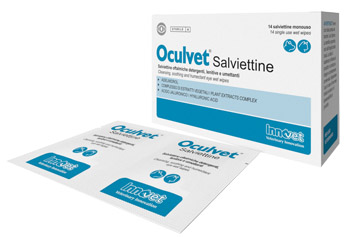 OCULVET SALVIETTINE USO VETERINARIO 14 SALVIETTINE MONOUSO - fitfarma.it