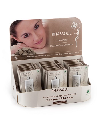 ESPRIT EQUO RHASSOUL PEELING MASK ARGAN MURUMURU BIO 22 PEZZI DA 10 ML - fitfarma.it