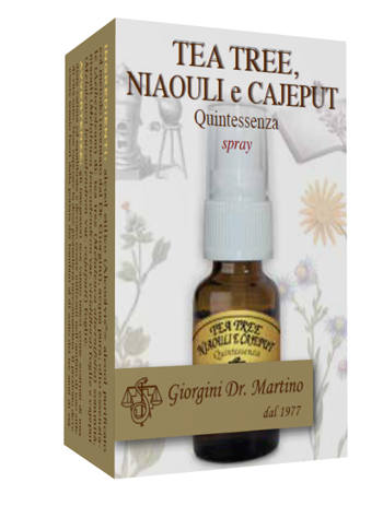 TEA TREE NIAOULI E CAJEPUT QUINTESSENZA SPRAY 15 ML - fitfarma.it