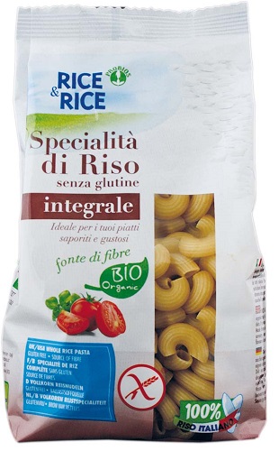 RICE&RICE CHIFFERI DI RISO INTEGRALE 250 G - fitfarma.it