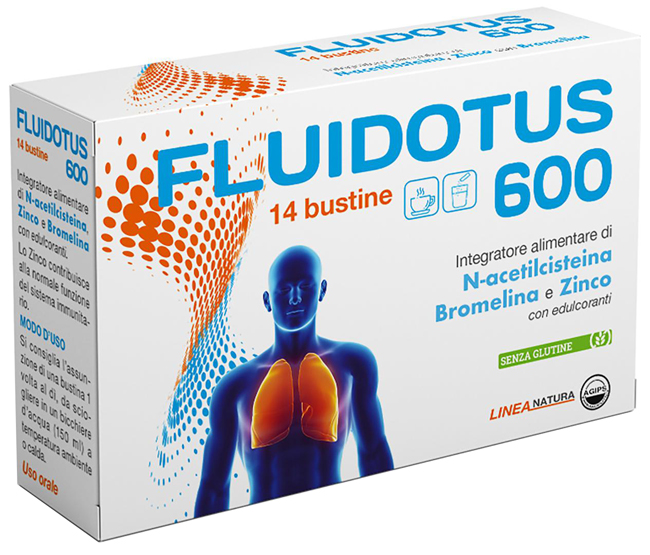 FLUIDOTUS 600 14 BUSTINE - fitfarma.it