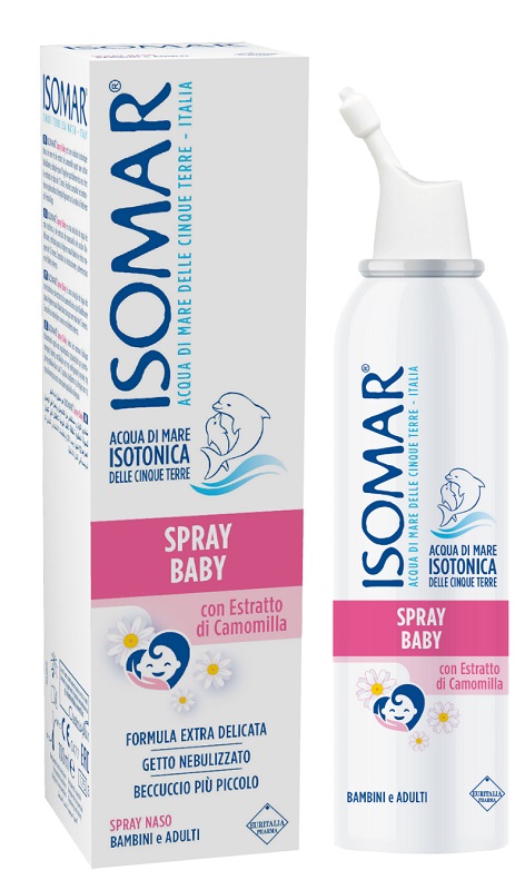 ISOMAR SPRAY BABY CON CAMOMILLA 100 ML - fitfarma.it