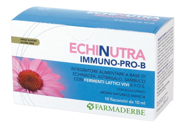 ECHINUTRA IMMUNO PRO-B 10 FLACONCINI DA 10 ML - fitfarma.it