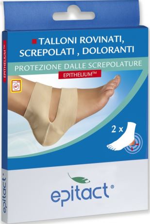 PROTEZIONE PER SCREPOLATURE TALLONI EPITACT TAGLIA UNICA 2 PEZZI - fitfarma.it
