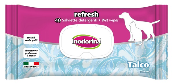 SALVIETTE TALCO INODORINA 40 PEZZI - fitfarma.it