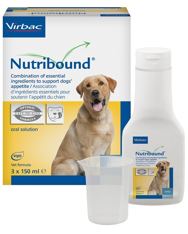 NUTRIBOUND SOLUZIONE ORALE APPETIBILE PER CANE 3 FLACONI DA 150 ML - fitfarma.it