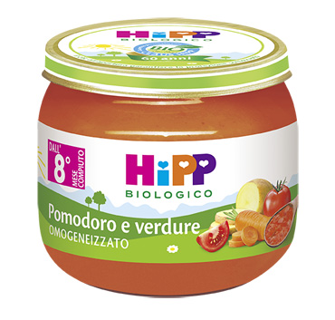 HIPP BIO HIPP BIO OMOGENEIZZATO SUGO POMODORO VERDURE 2X80 G - fitfarma.it