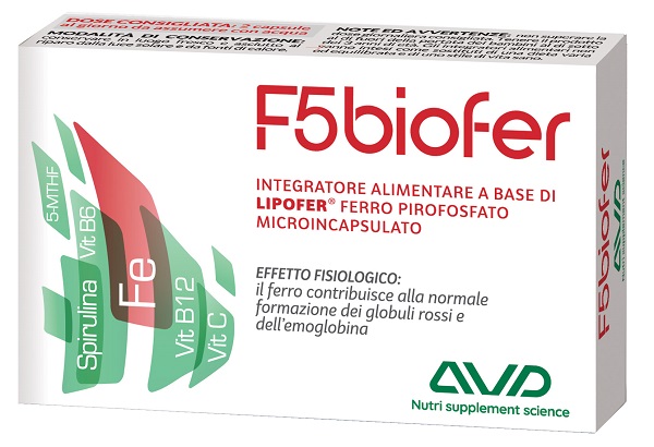 F5 BIOFER 30 CAPSULE BLISTER 14,8 G - fitfarma.it