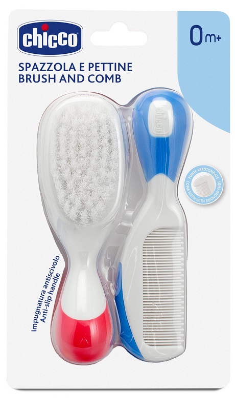 CHICCO SPAZZOLA + PETTINE NYLON - fitfarma.it