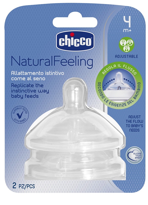 CHICCO TETTARELLA STEPUP NEW 4M+ FLUSSO REGOLABILE - fitfarma.it