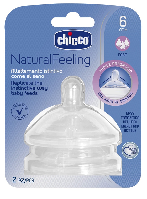 CHICCO TETTARELLA STEPUP NEW 6M+ FLUSSO VELOCE - fitfarma.it