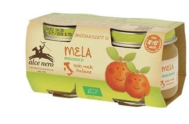 OMOGENEIZZATO DI MELA BABY FOOD BIO 2 X 80 G - fitfarma.it