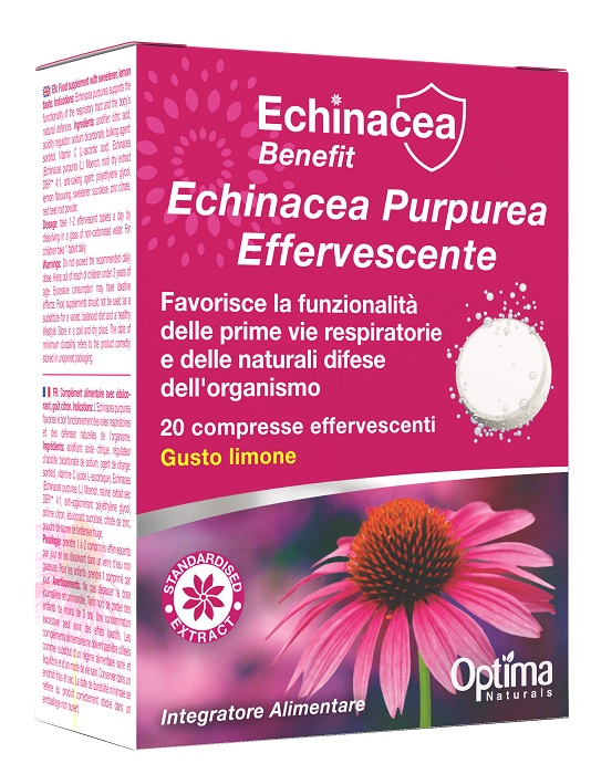 ECHINACEA EFFERVESCENTE 20 COMPRESSE - fitfarma.it