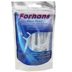 FORHANS ARCHETTI INTERDENTALI FLOSS PICKS 36PZ - fitfarma.it