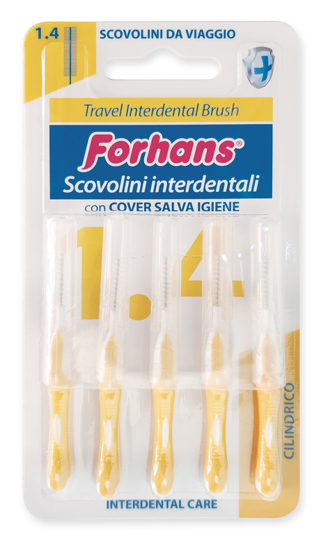 FORHANS TRAVEL INTERDENTAL BRUSH 1,4 - fitfarma.it