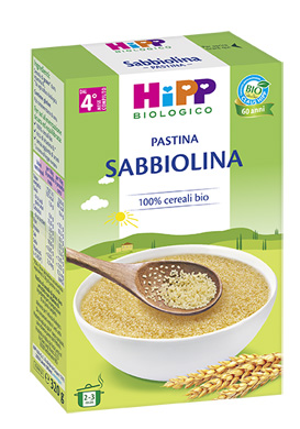 HIPP BIO PASTINA SABBIOLINA 320 G - fitfarma.it